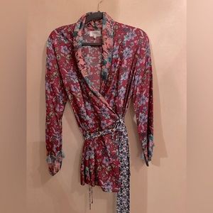 Johnny Was silk blouse